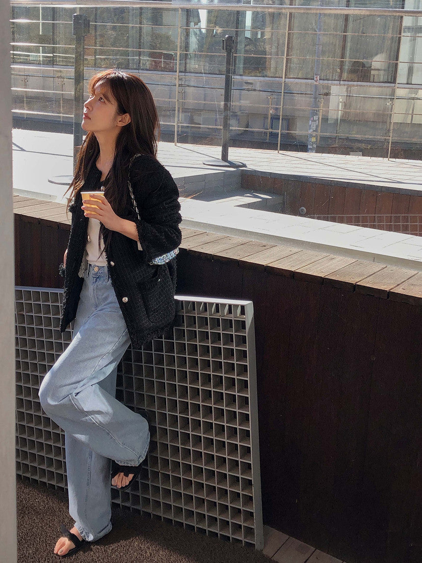 Edga tweed jacket-3col