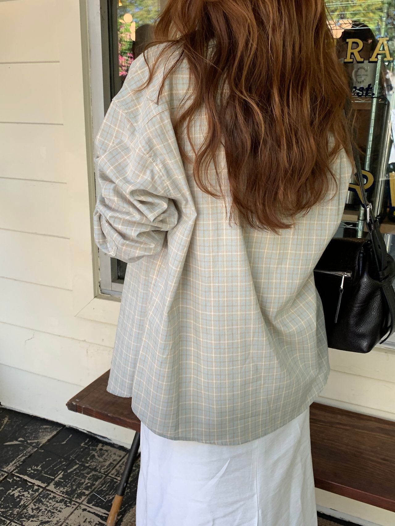 Halen check shirt-2col