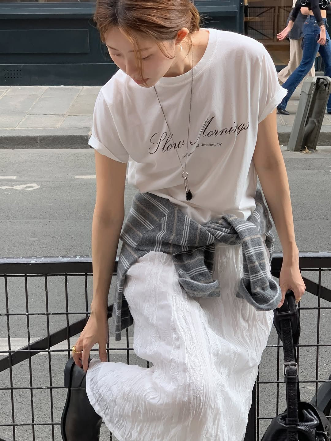 Slow Morning short sleeve T-2col