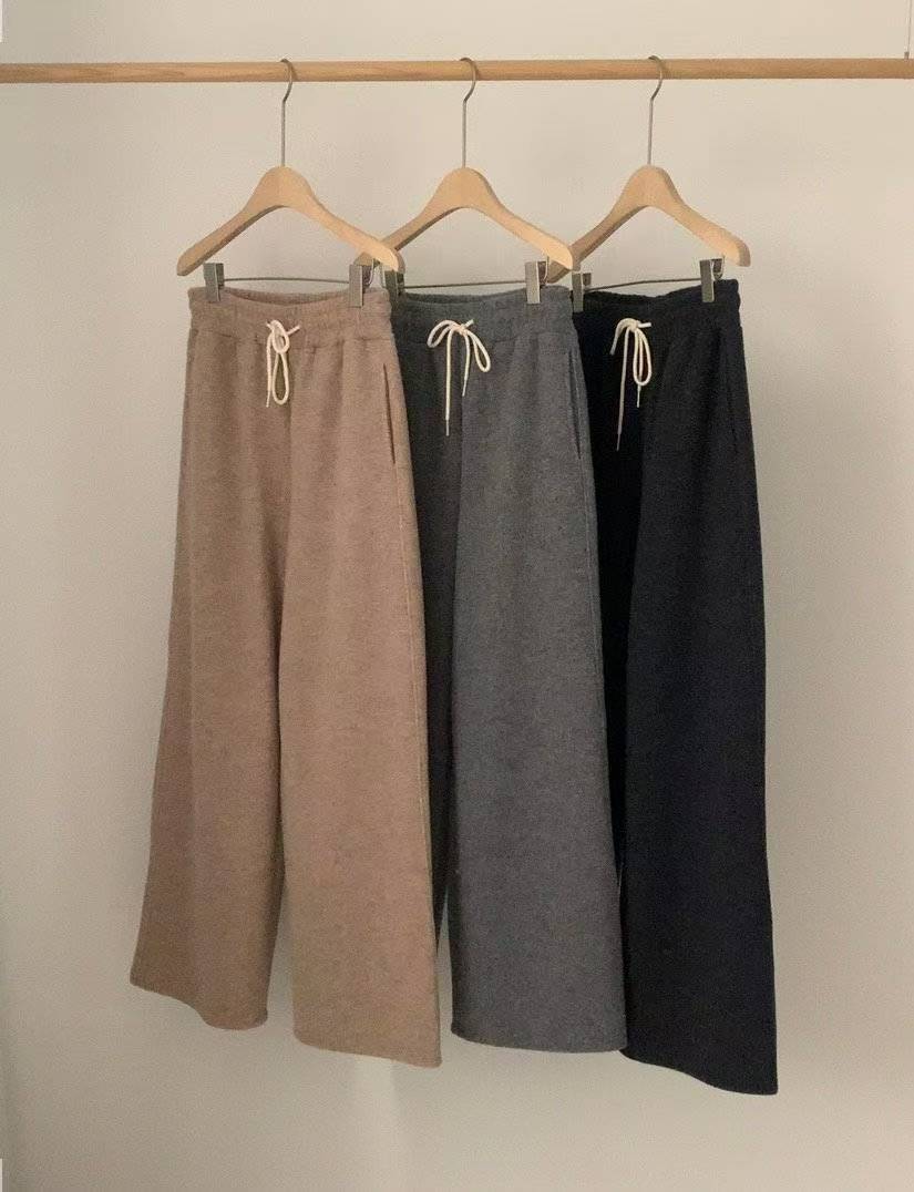wool gimo pants-3col