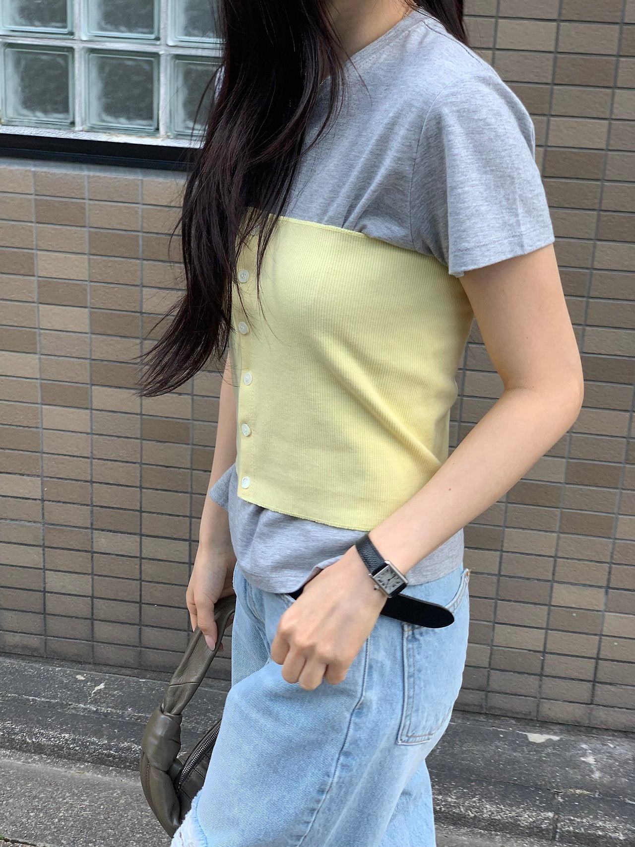 Marea button tube top-3col