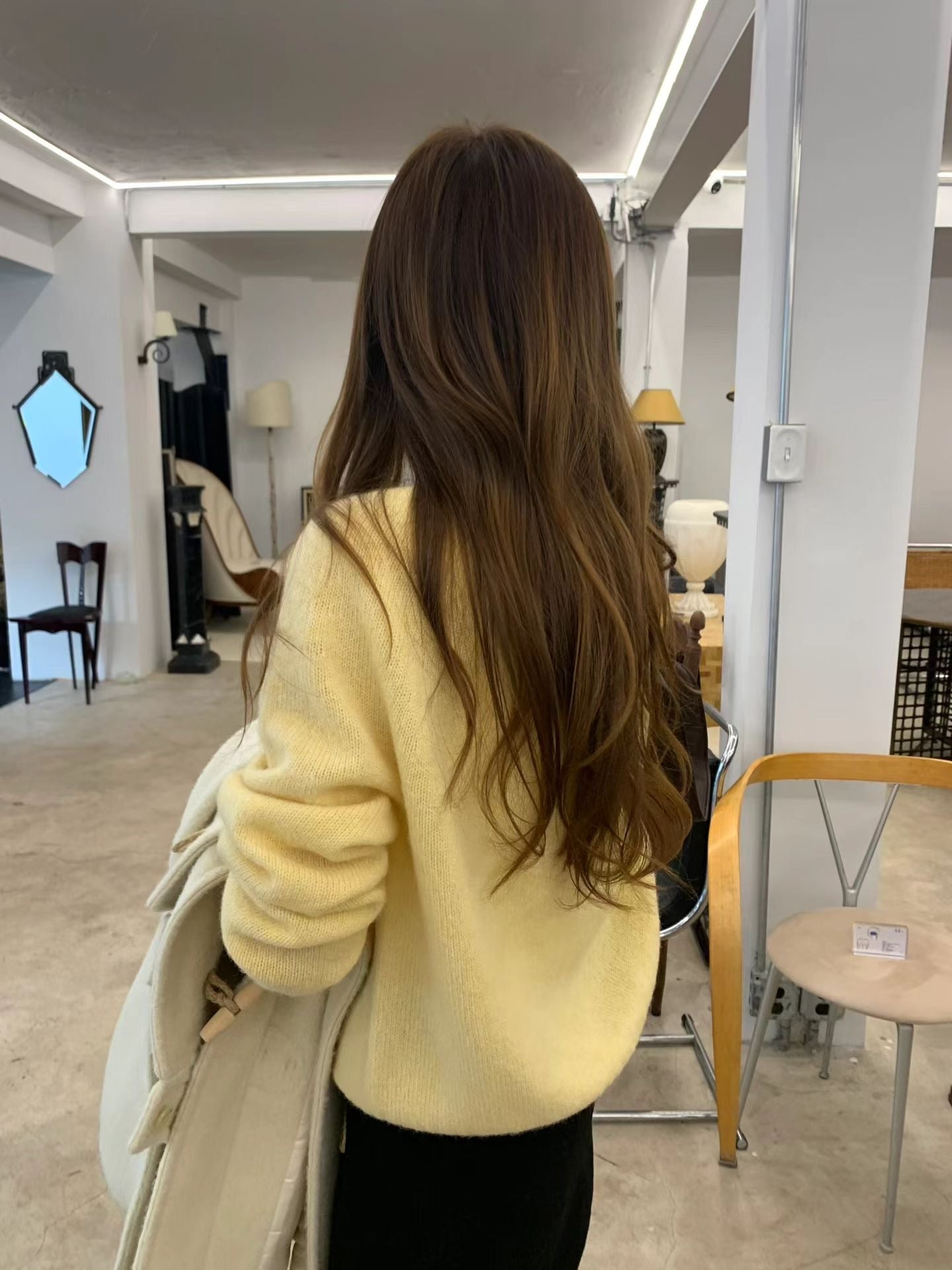 Ounce heather shirtland wool knit-4col