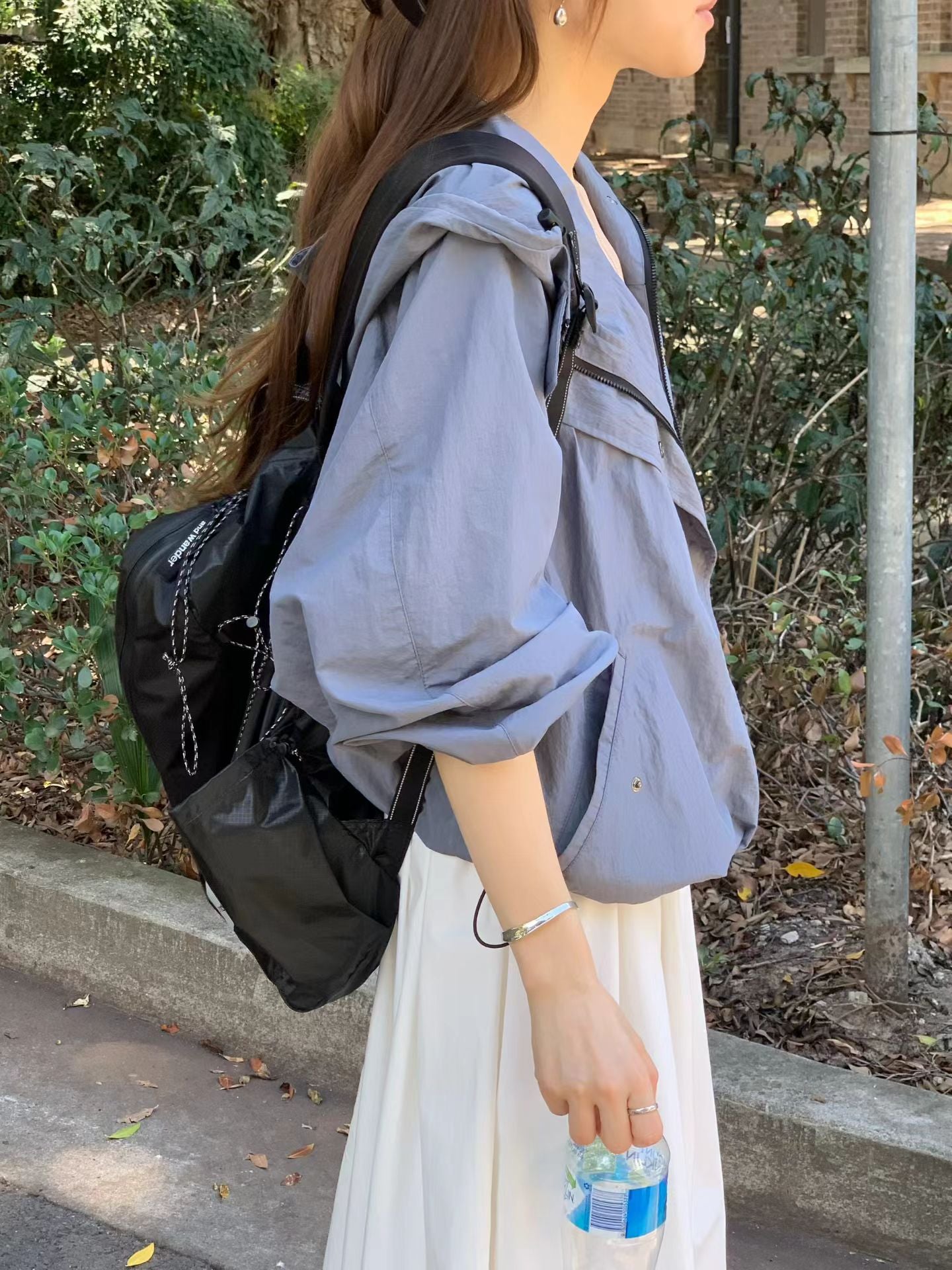 Ounce shine hood jumper-2col