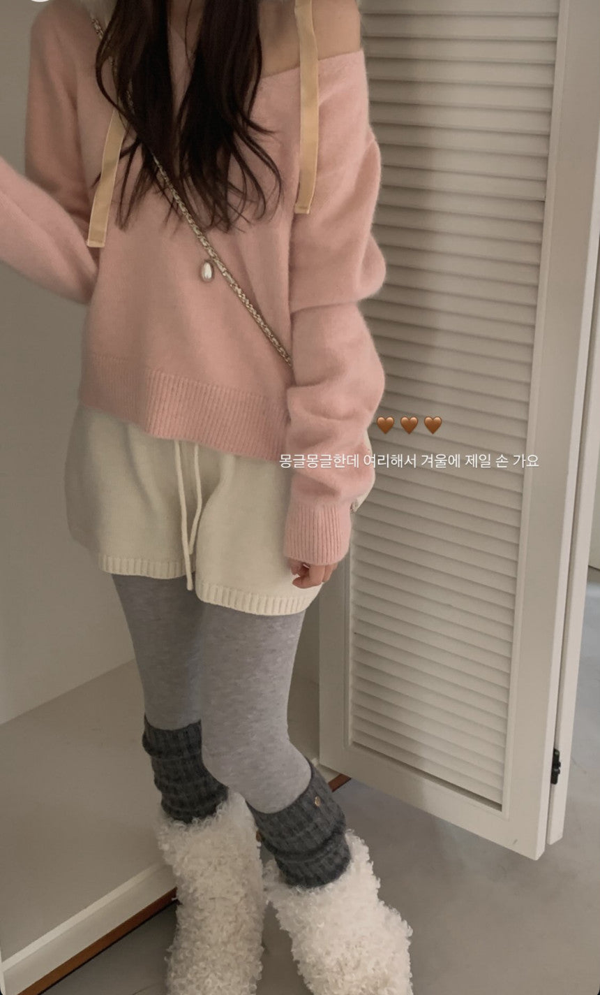 Kanu raccoon fox knit-4col
