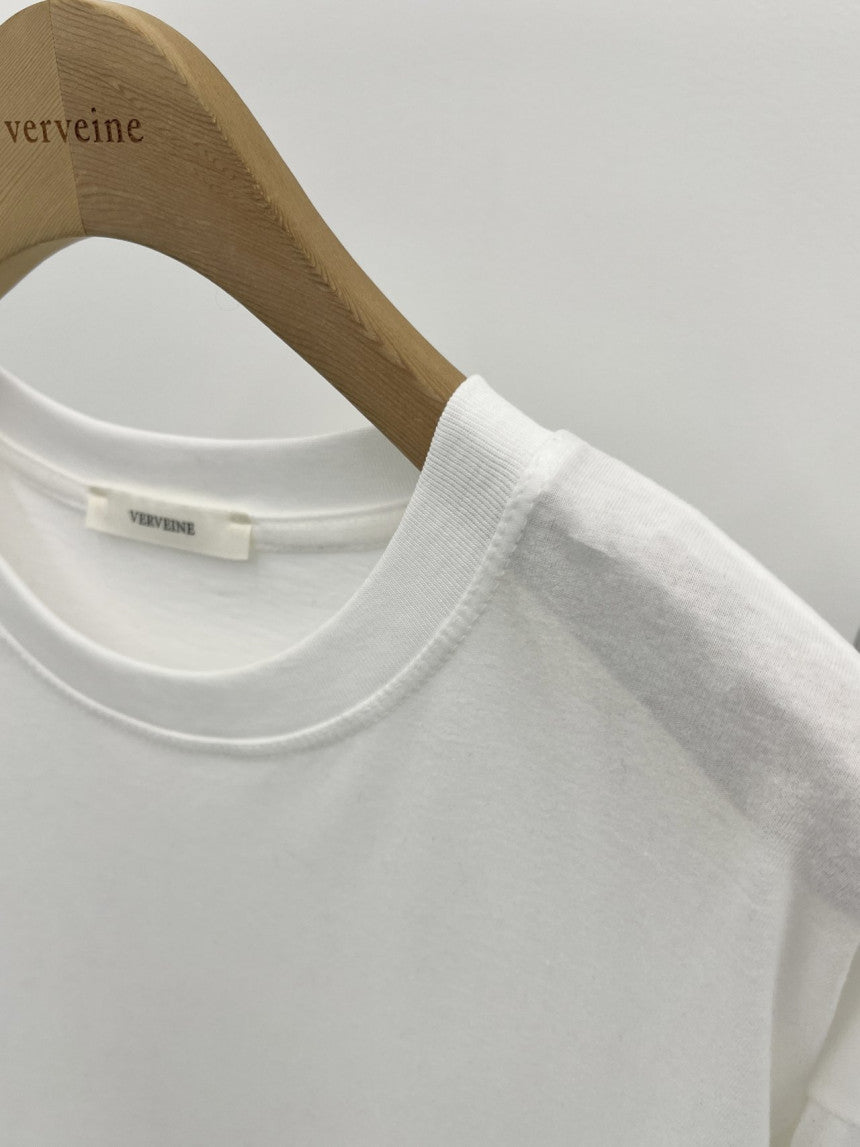 Pure brush cotton T-2col