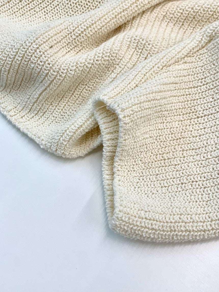 cream即納 Haus fani loose fit knit-3col