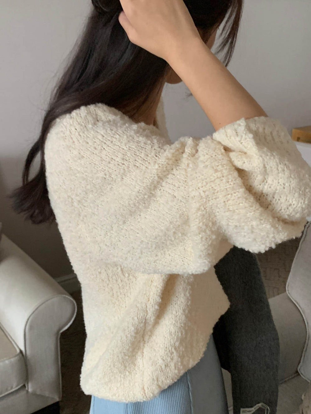 Mongelii boucle knit-4col