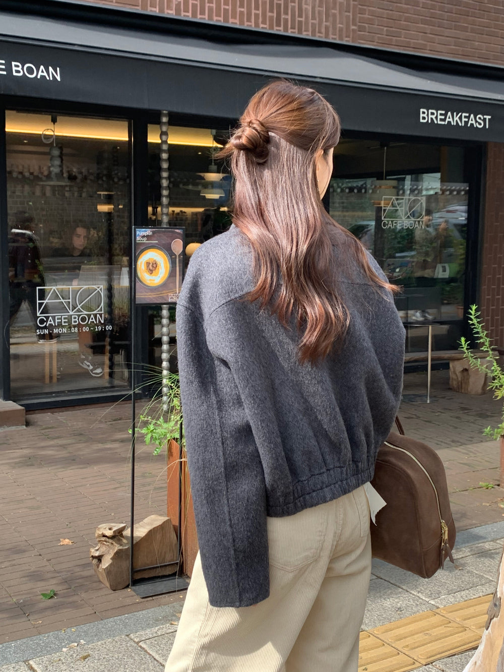 coco handmade short jacket-3col