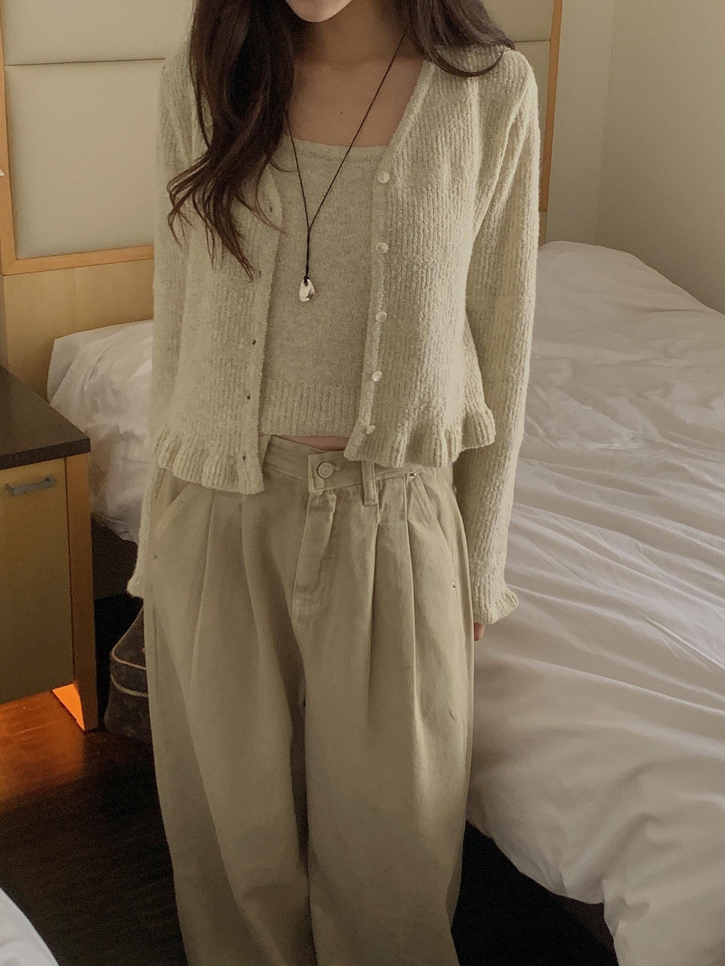 Corr bustier&cardigan-3col