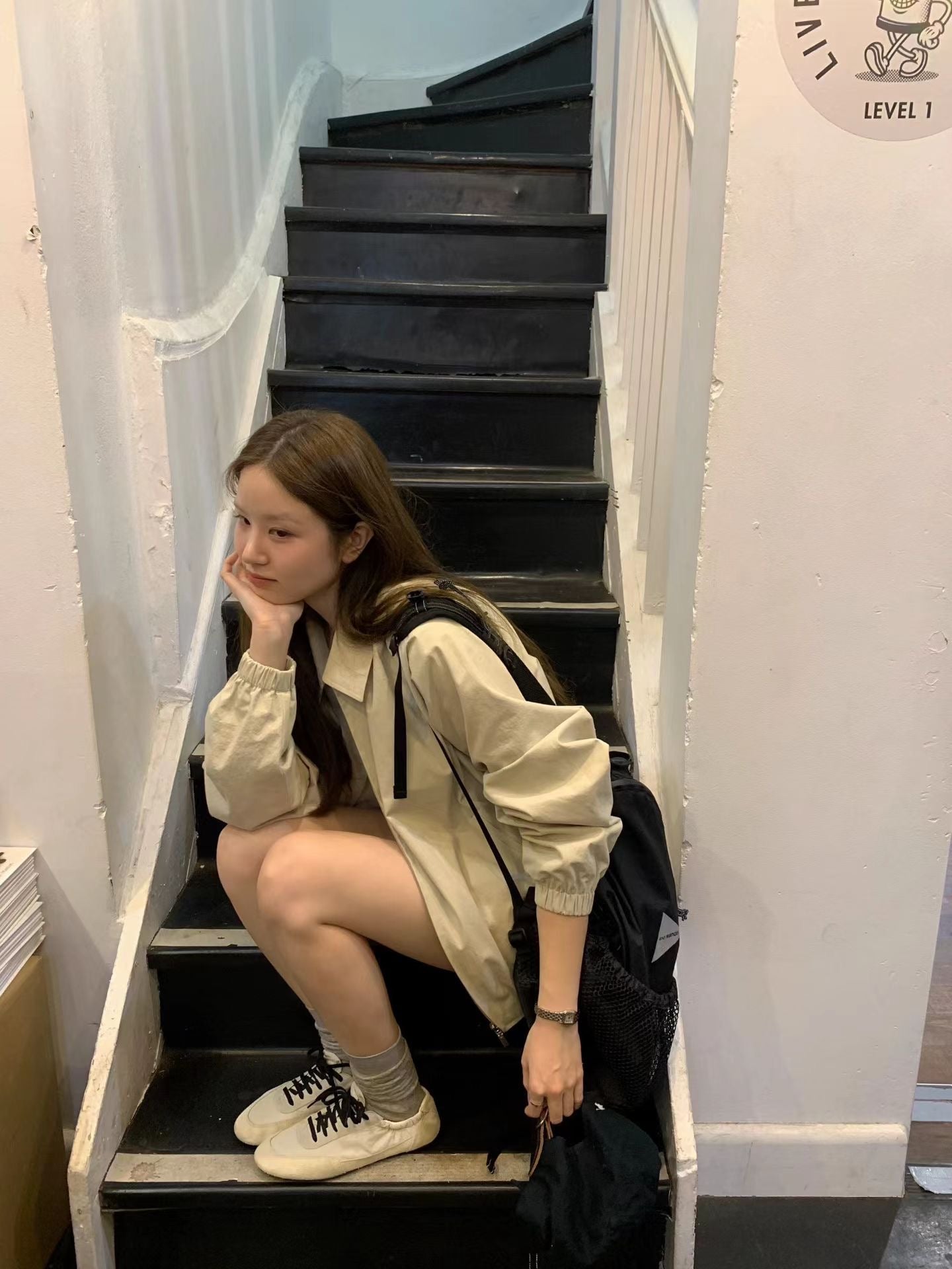 Ounce basic blouson jumper-2col