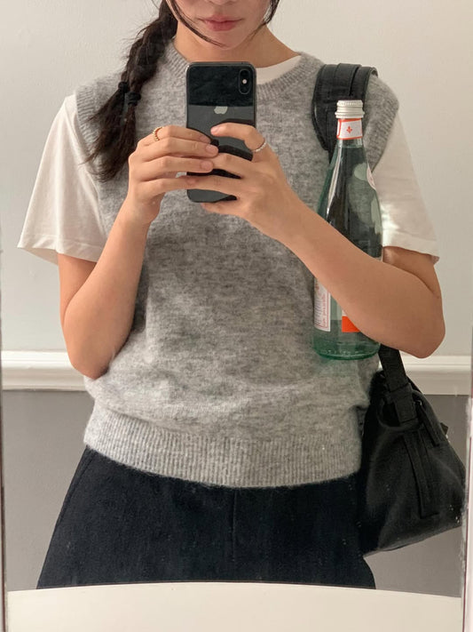 Foe alpaca vest-3col