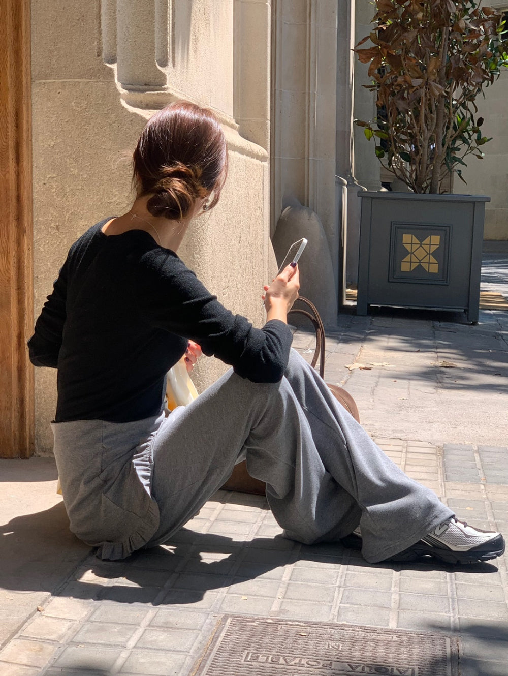 Pov skirt pants-2col
