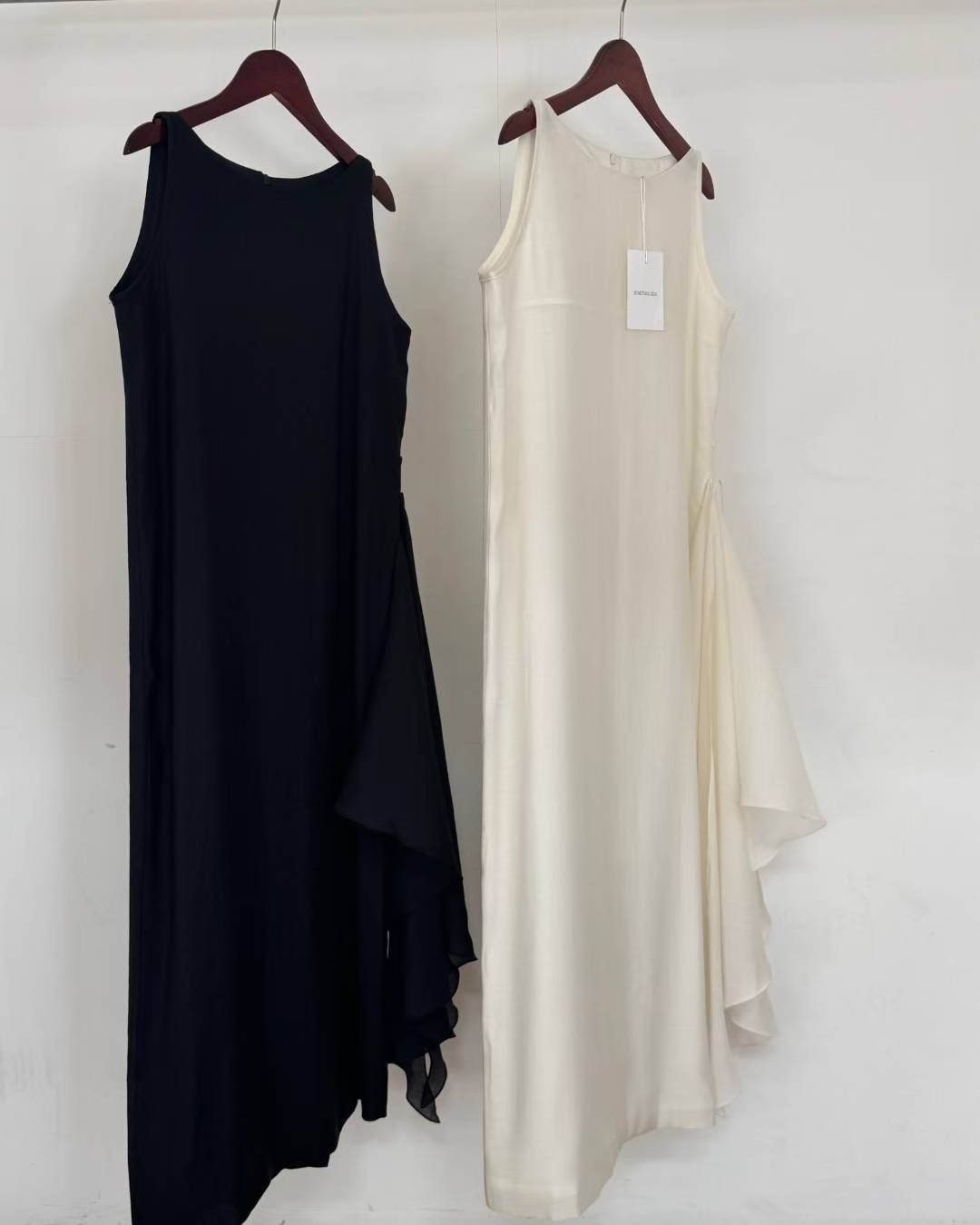 sage boat neck wrap onepiece-2col