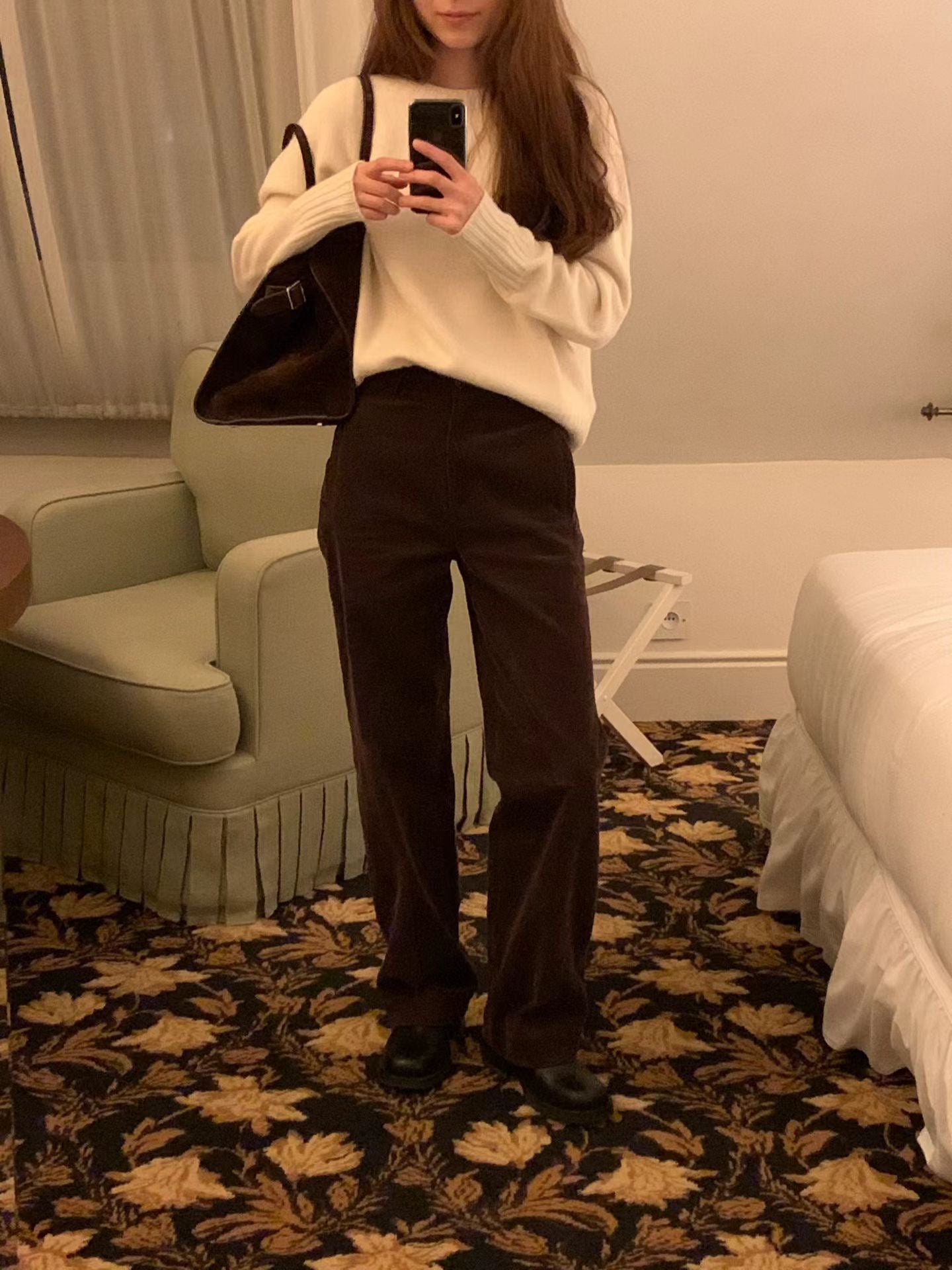 Ounce marine cash round knit-3col