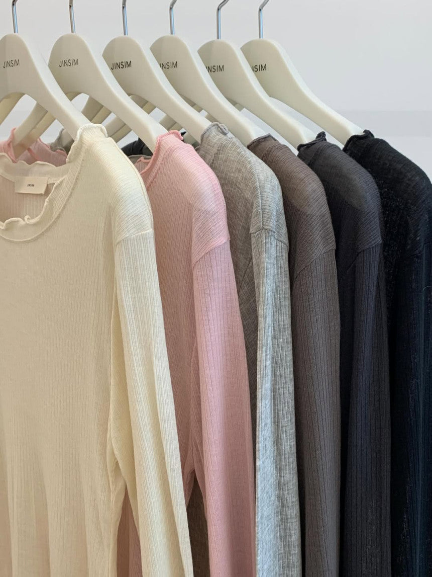 Shade frill T-5col