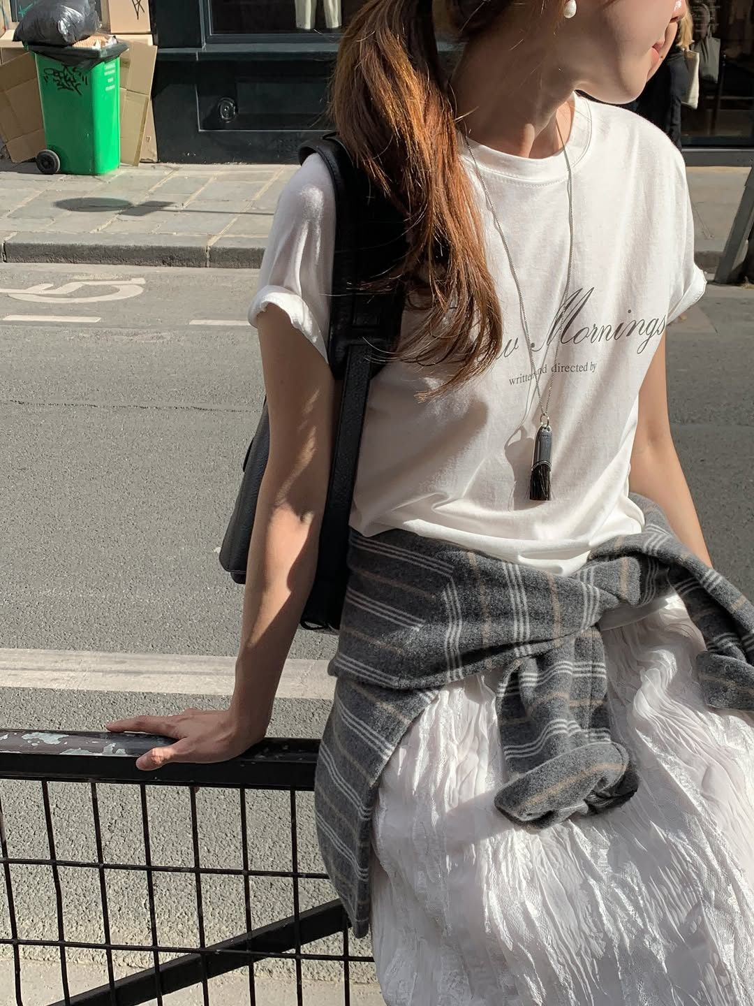 Slow Morning short sleeve T-2col