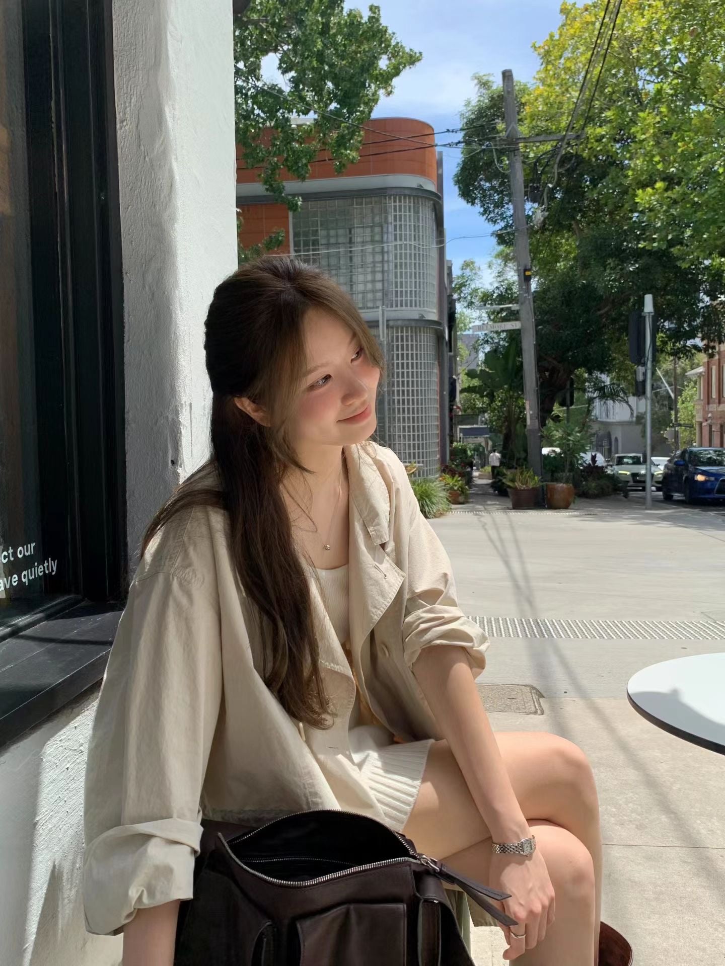 Ounce double half trench-2col