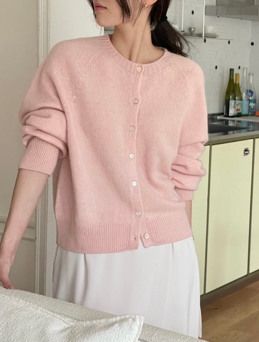 alpaca holegar cardigan-4col