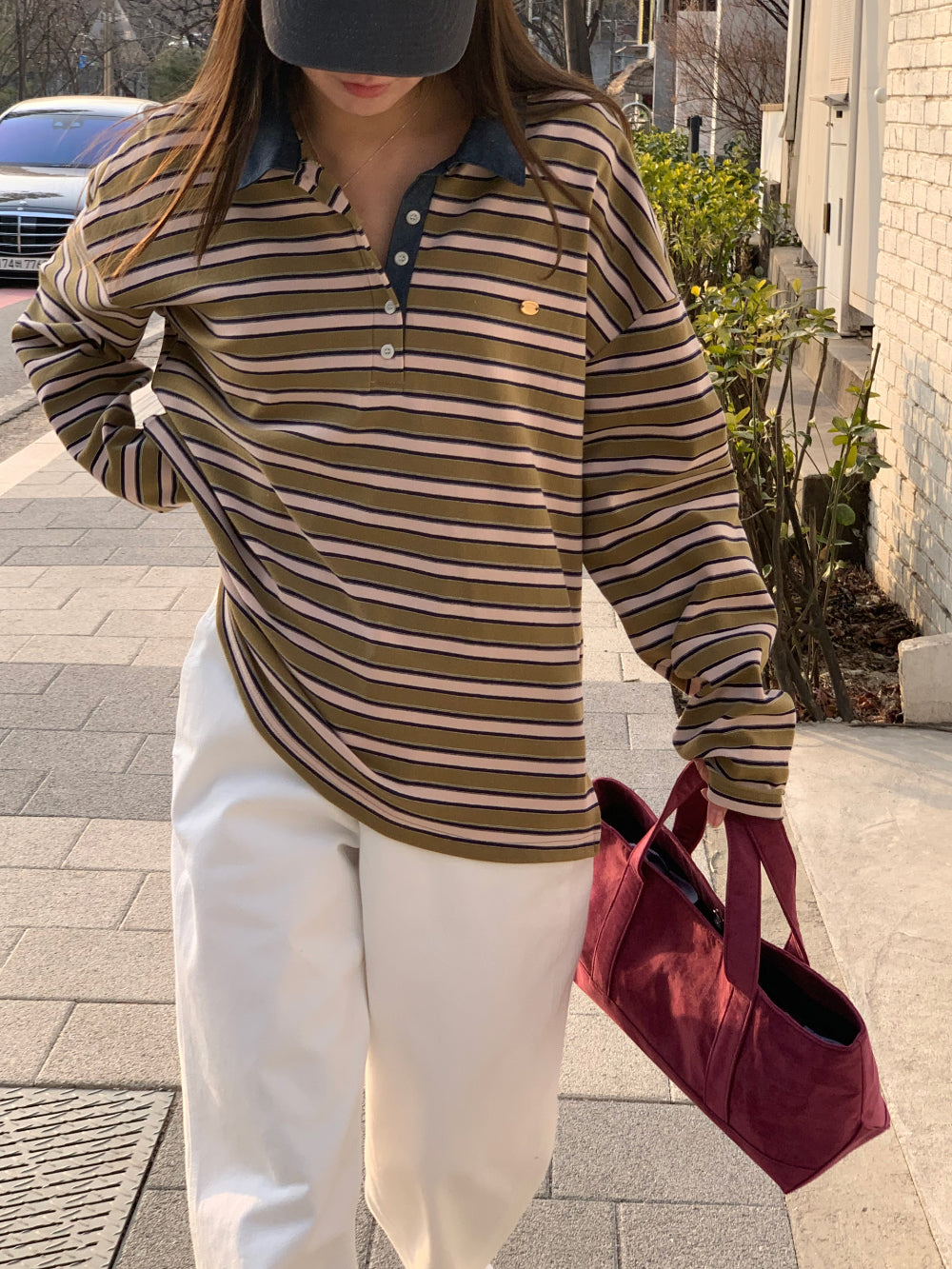 peace s.t collar T-3col