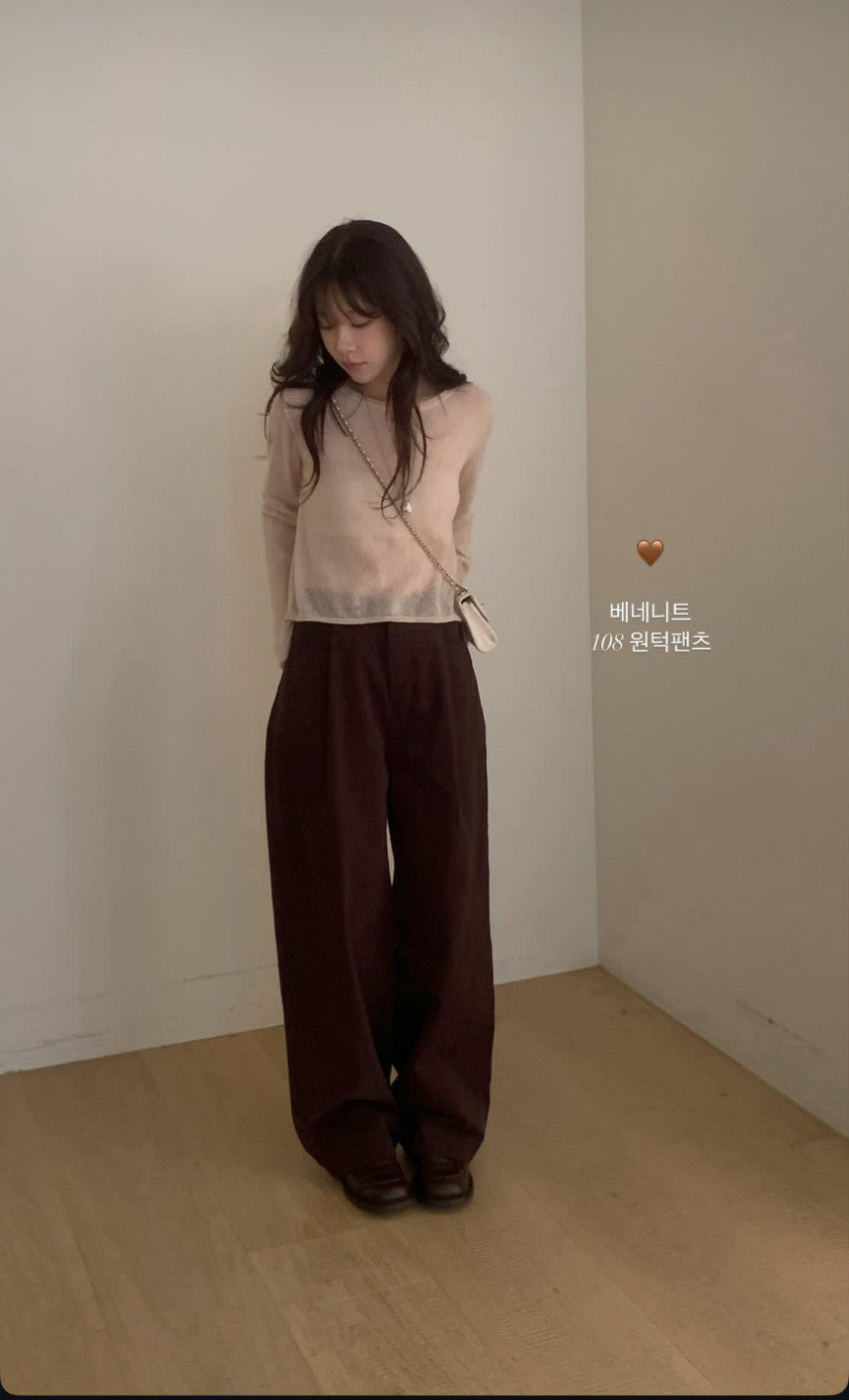 one tuck pants-2col