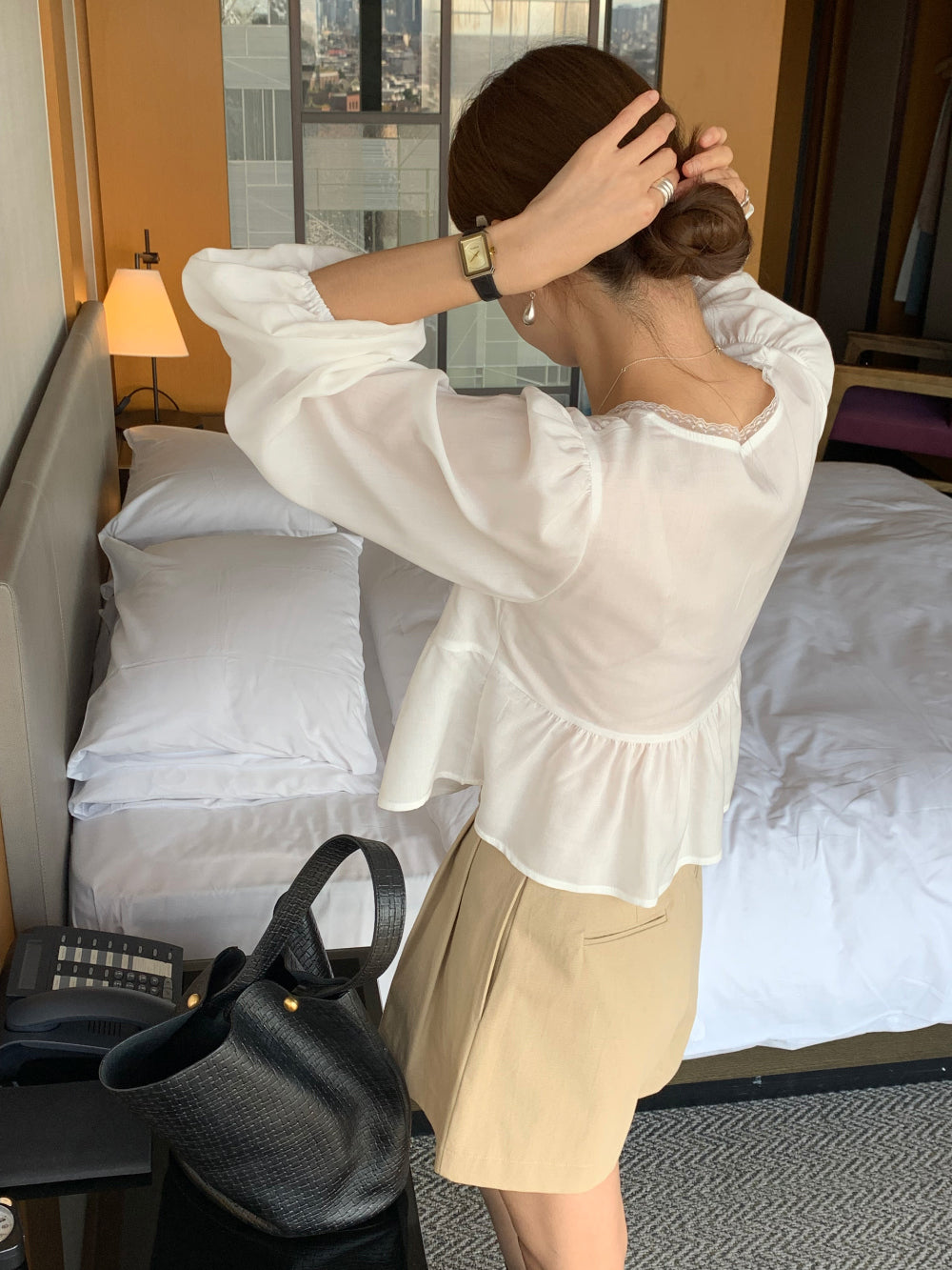 Dive blouse-2col