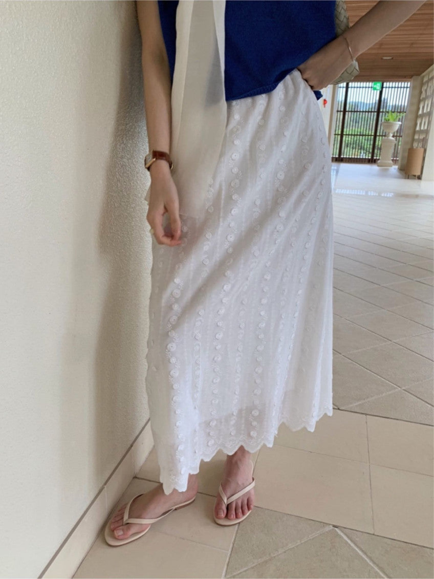 mare flower skirt