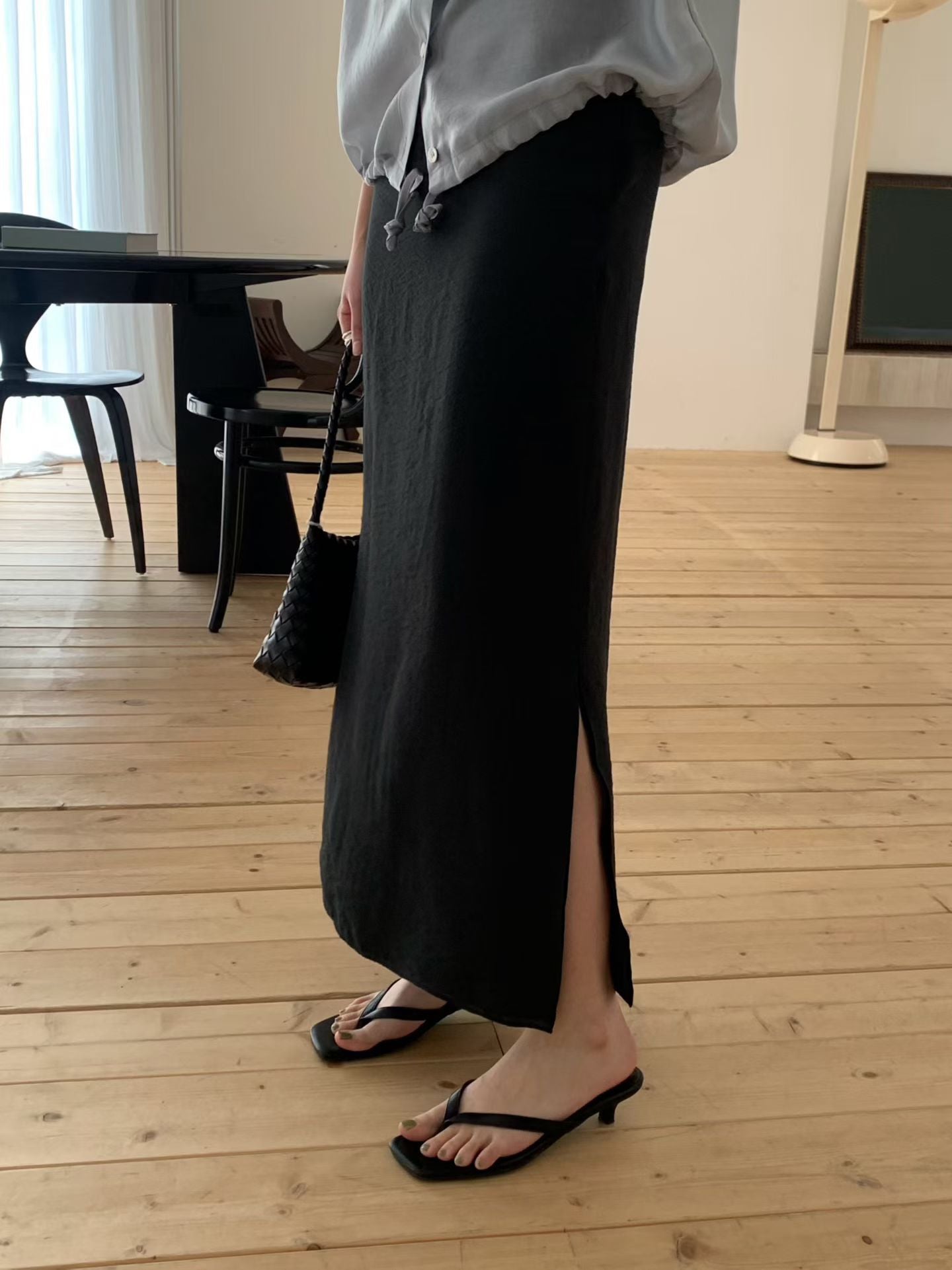 Luche open skirt-3col