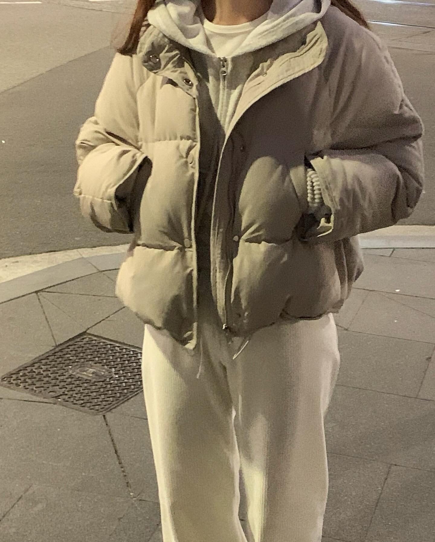 Carol goosedown short padding-2col