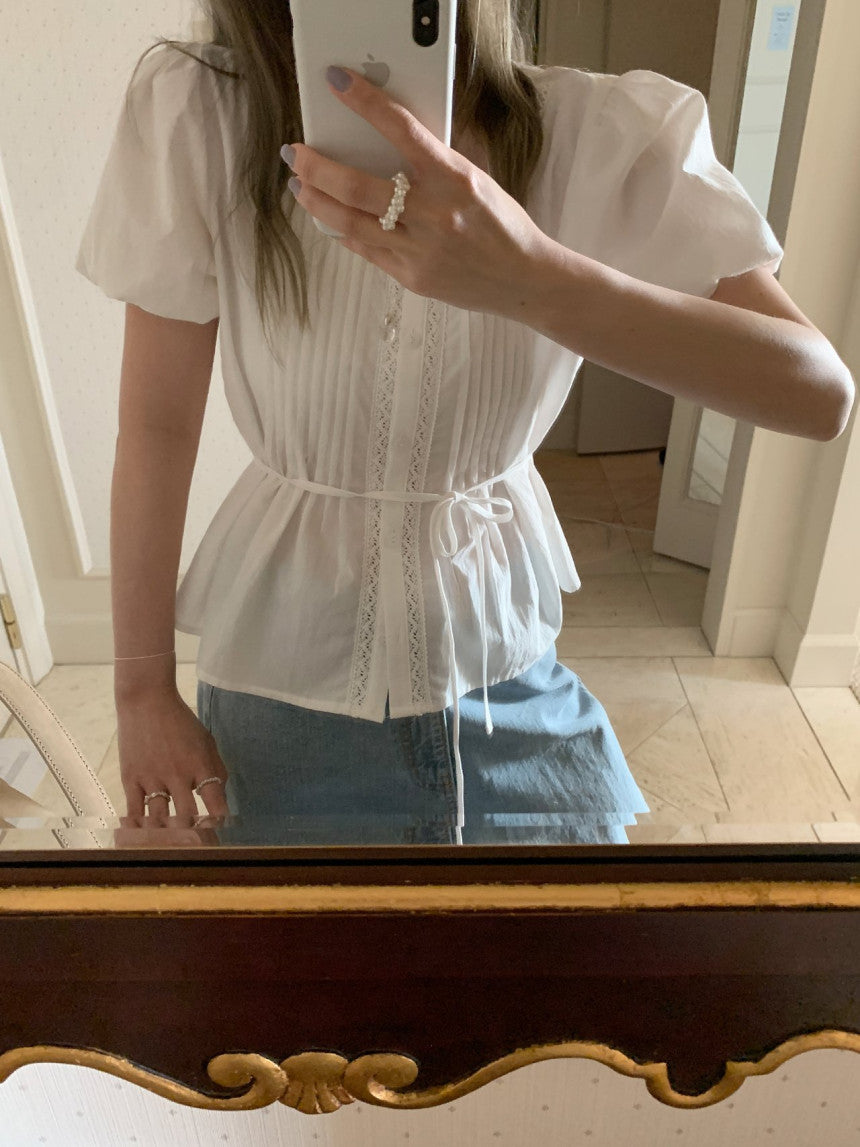 Rev pintuck blouse