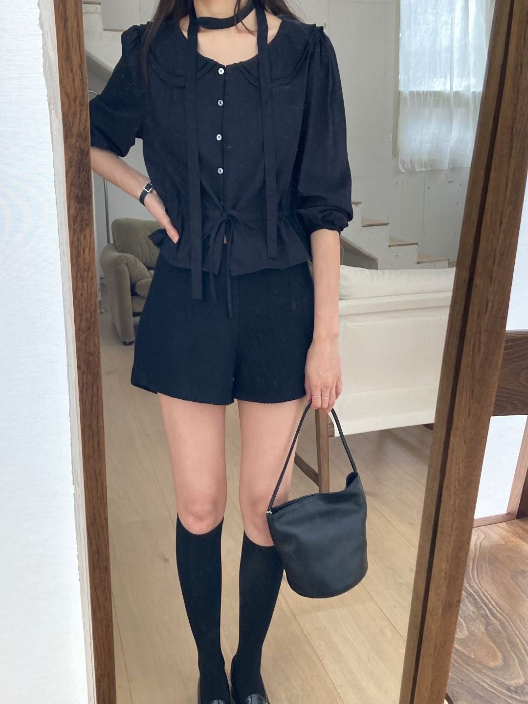 Leju blouse-2col