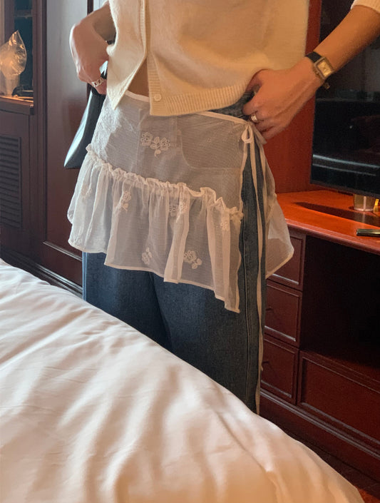 Misty Layered skirt-2col