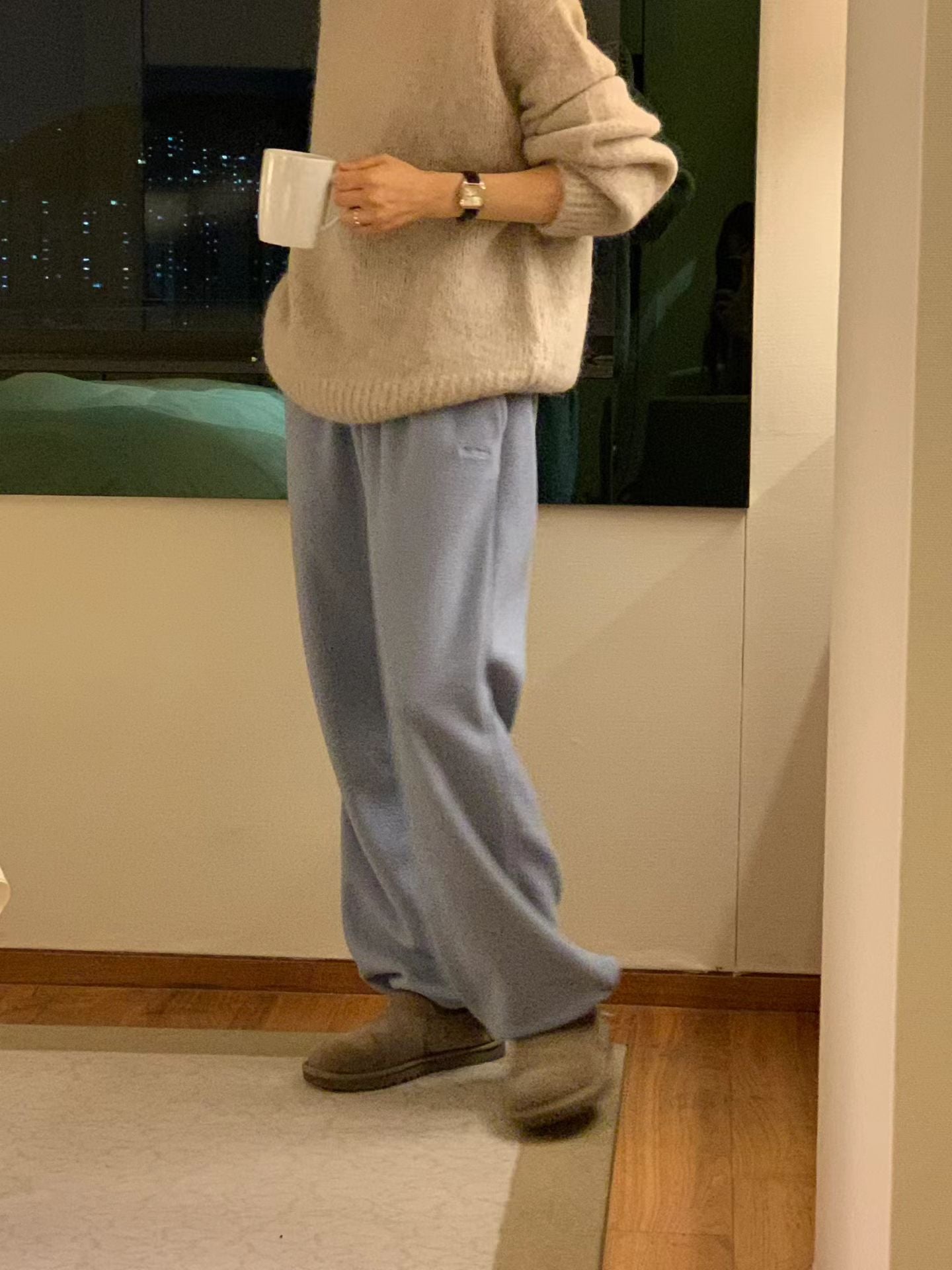 Ounce dumble string jogger pants-4col