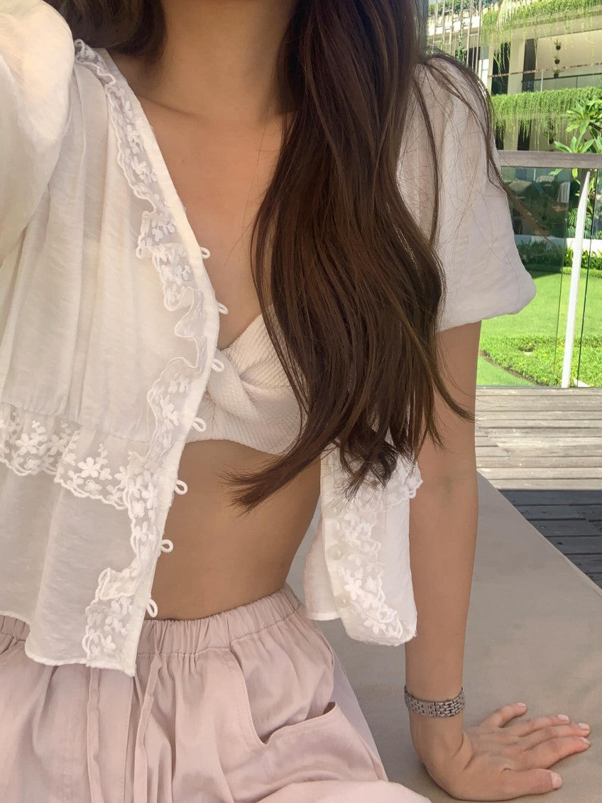 lliter netty lace blouse