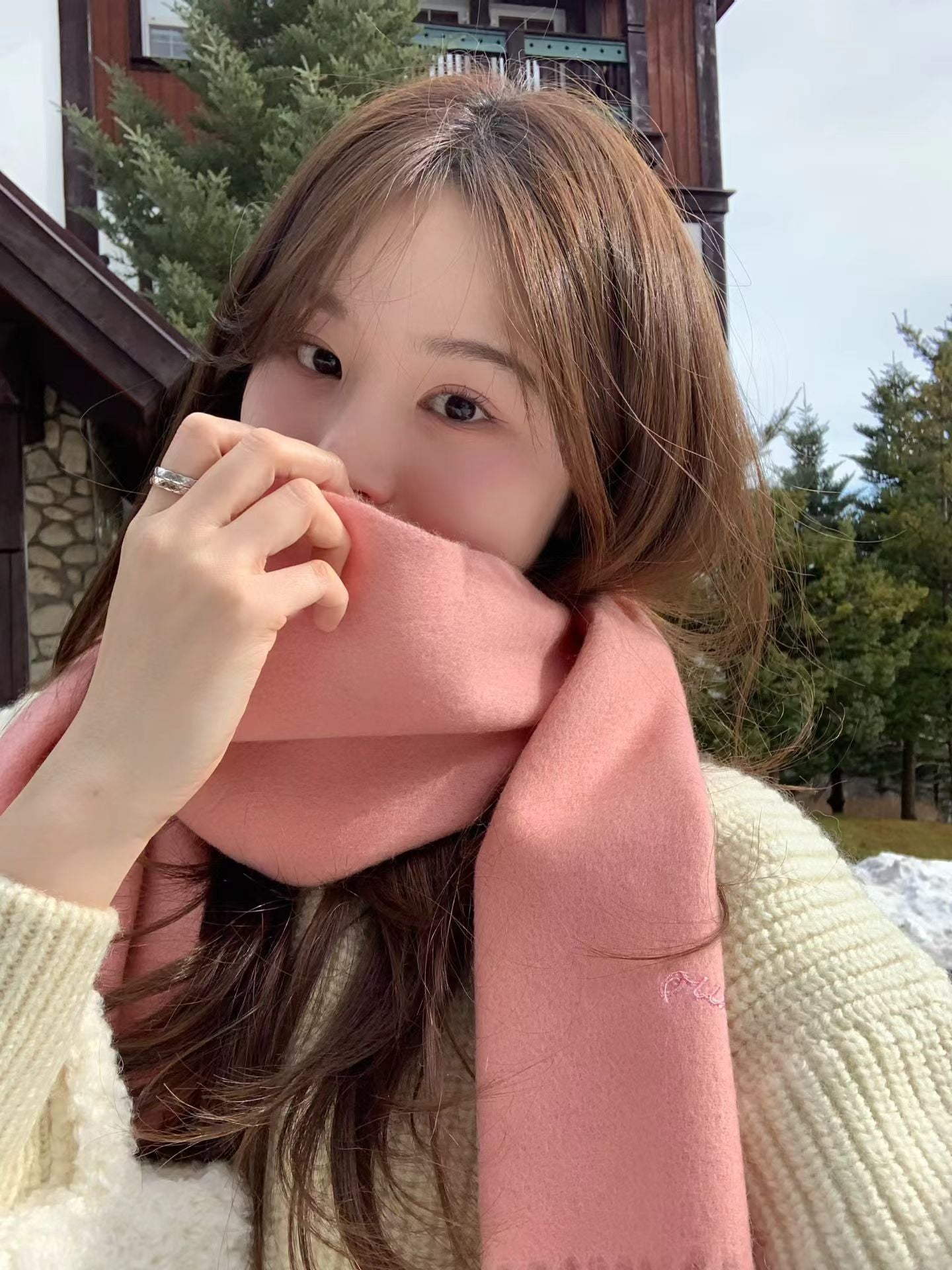 Ounce soft wool muffler-10col