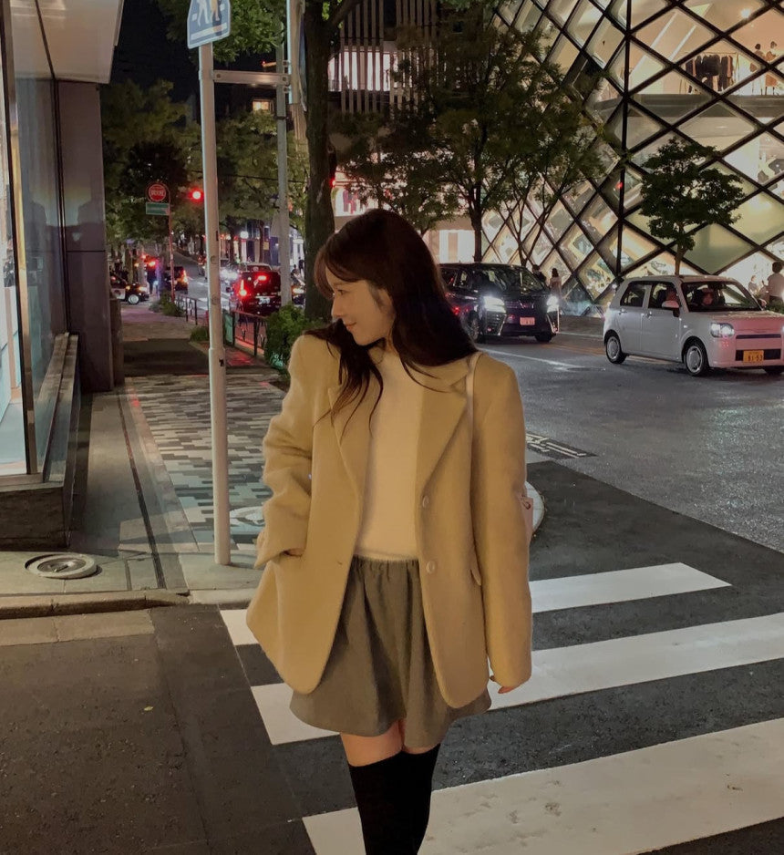 Justin wool jacket-2col