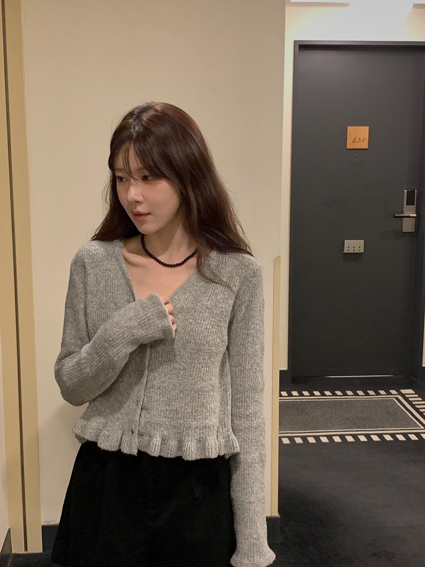 Corr bustier&cardigan-3col