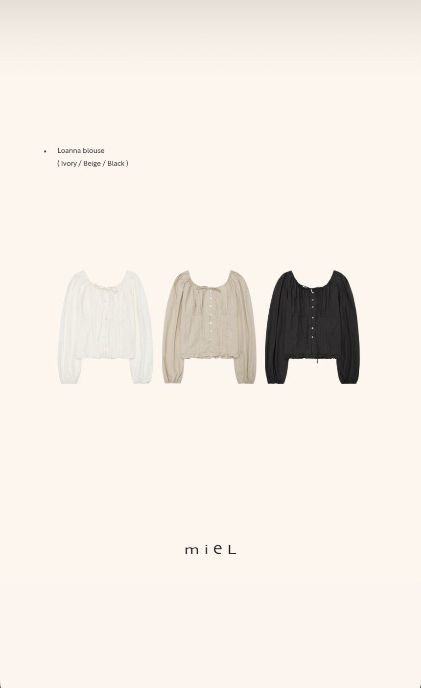 Loanna blouse-3col