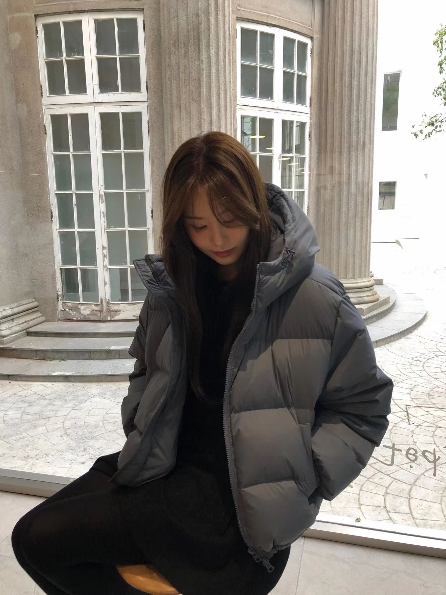 Ounce bunny hoodie padding-3col