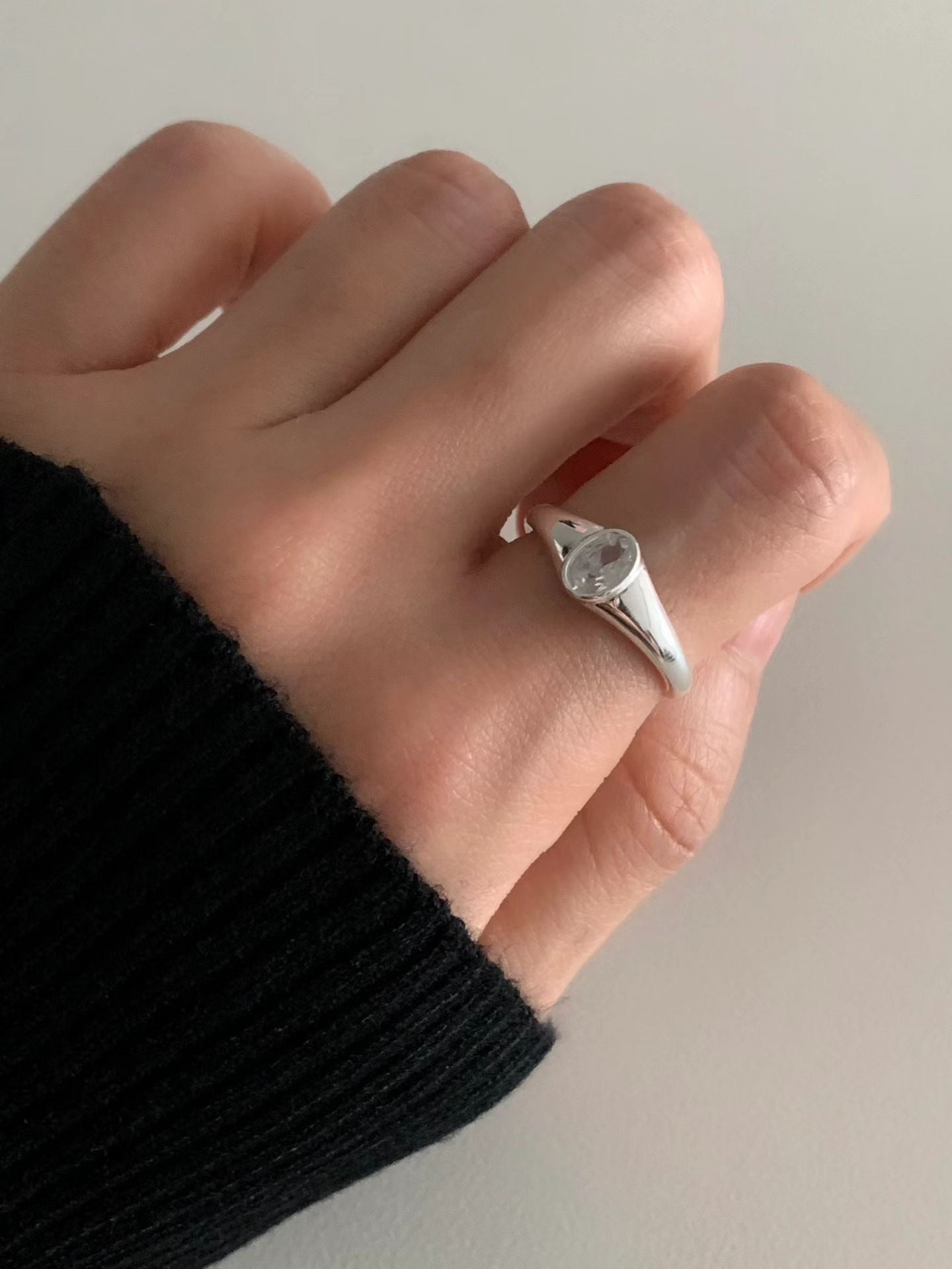 Classic Cubic Opening Ring