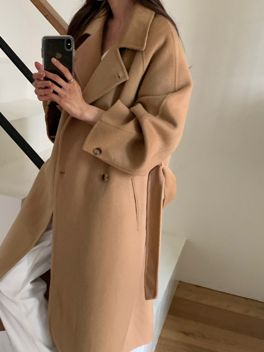 即納 riette nhoa long handmade coat