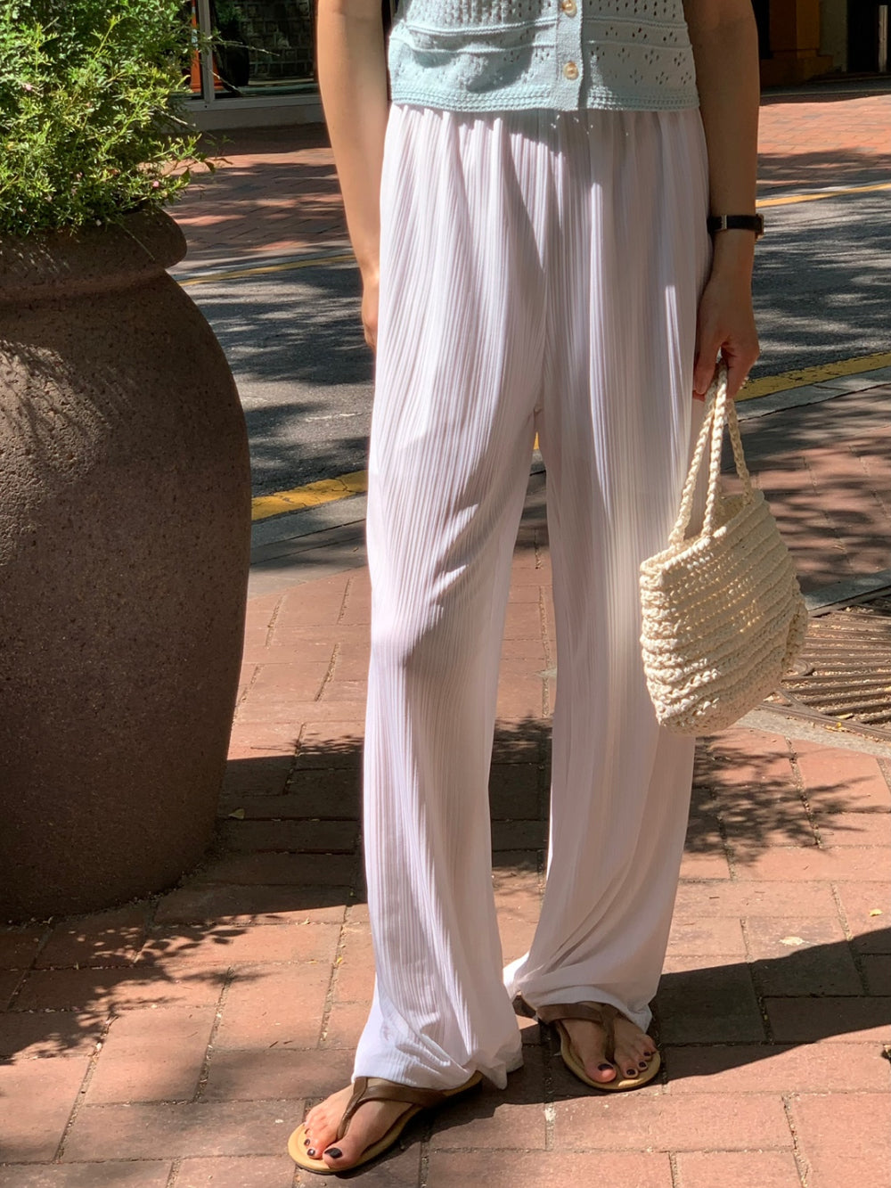 Pleated Pants-3col