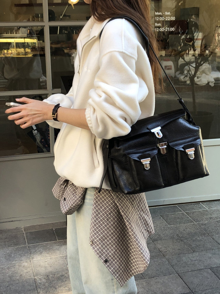 Luzern fleece zip up&pants-3col