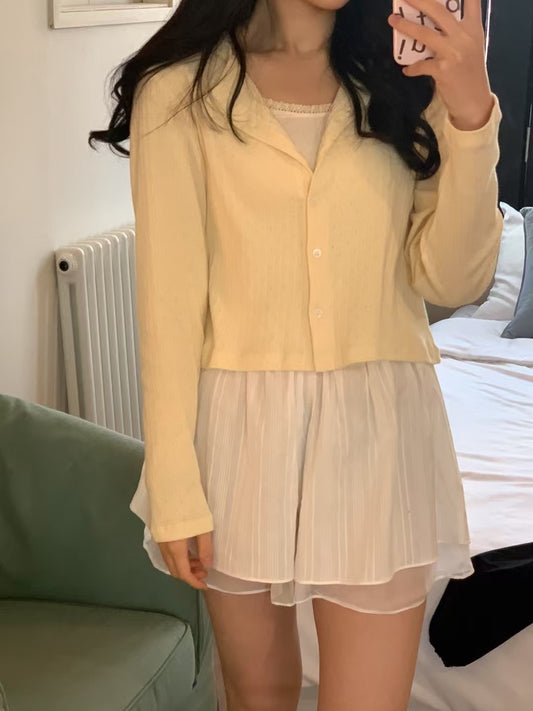 Pudding cardigan-3col