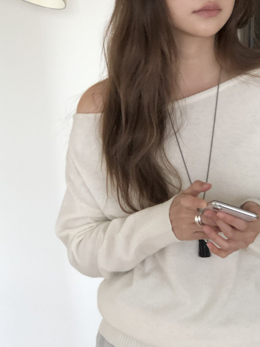 Siena fox unbalance knit-3col