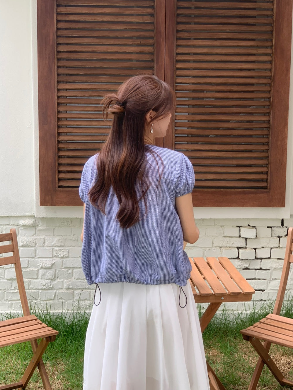 Chesnut blouse jumper-2col