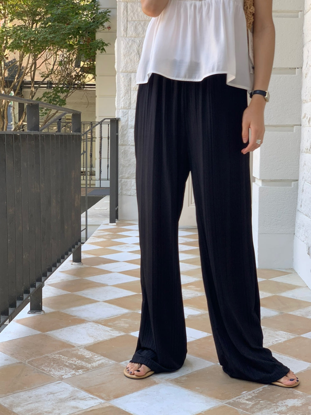 Pleated Pants-3col