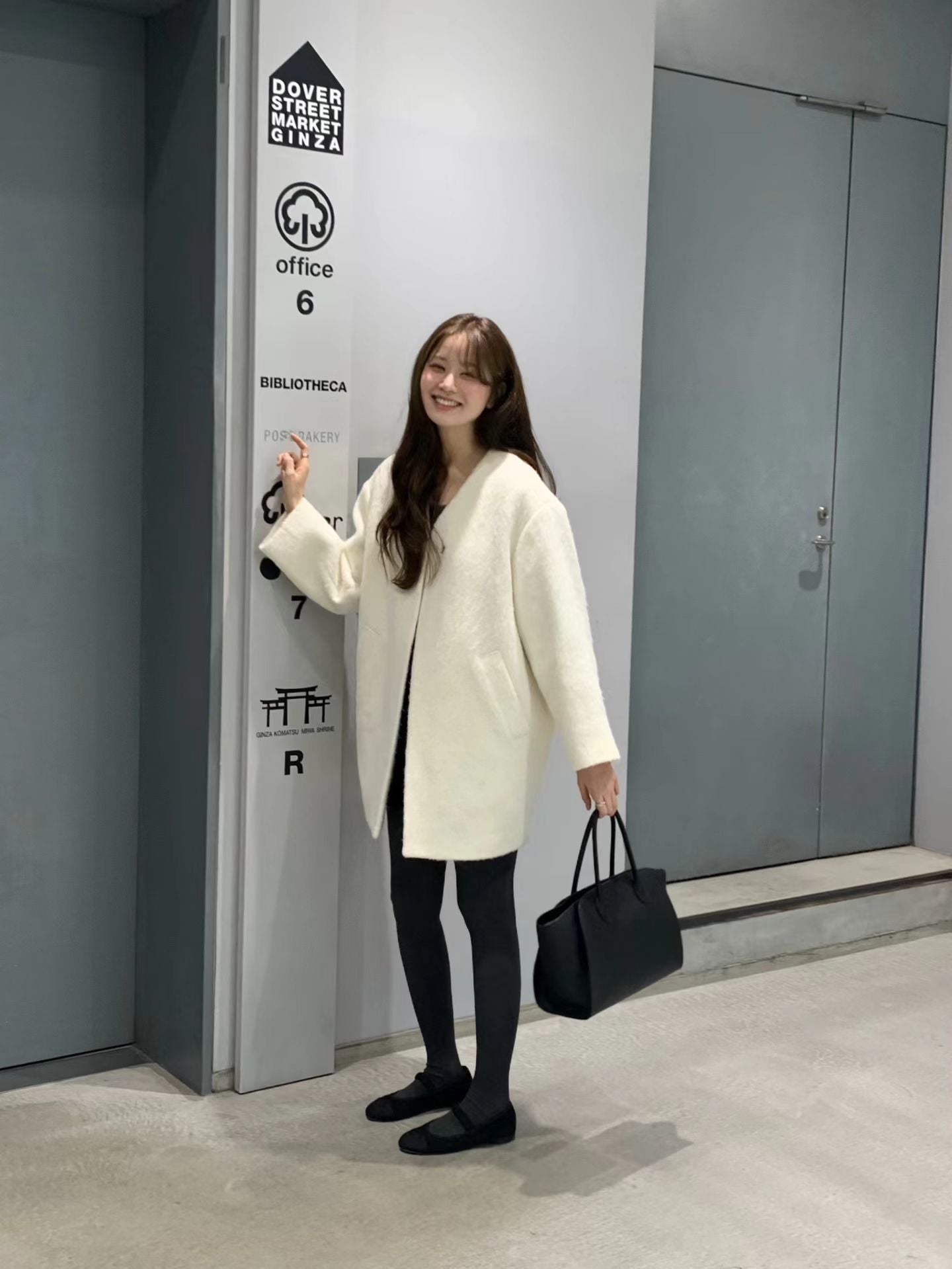 Ounce sander alpaca half coat-2col