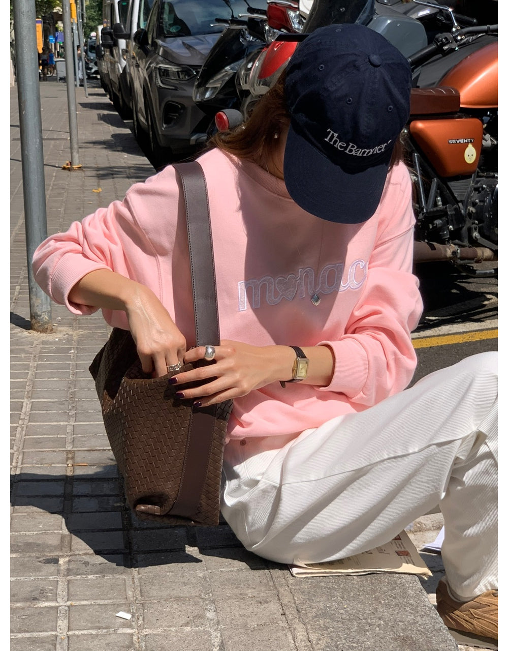 oatmeal即納 Monaco lace MTM-4col