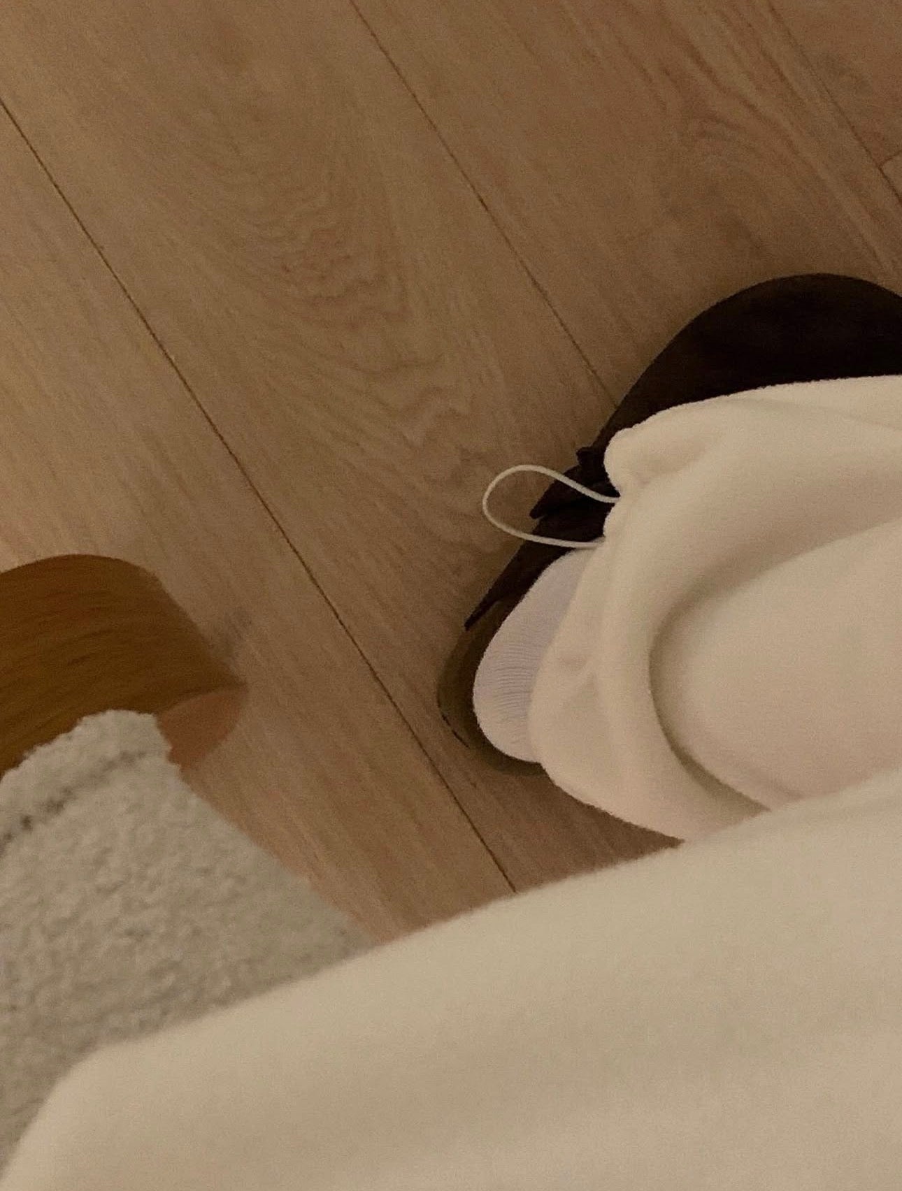 liter snow 2way fleece straight pants-2col