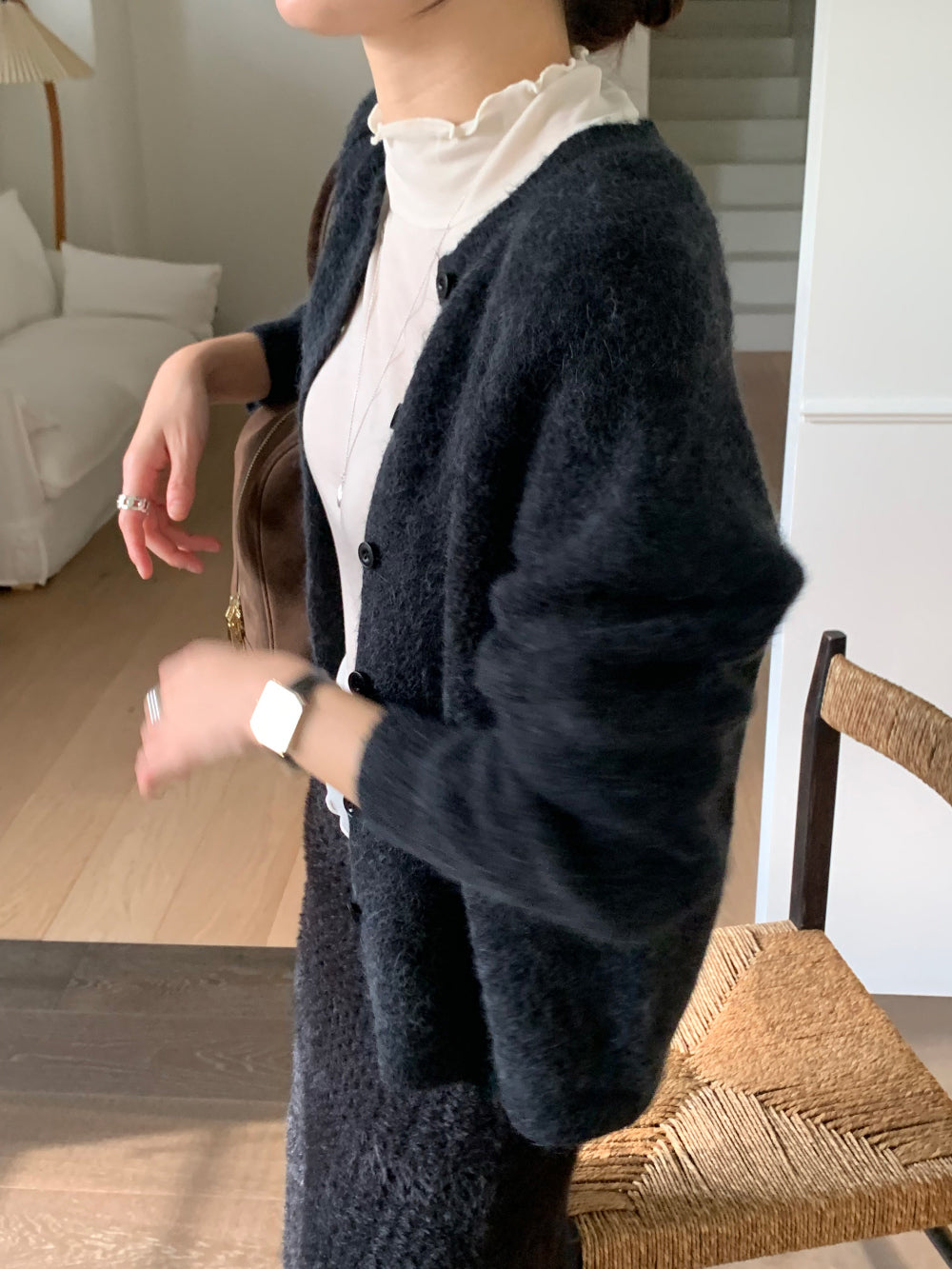 carrot cardigan-4col